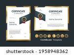certificate of appreciation... | Shutterstock .eps vector #1958948362