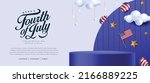 independence day usa sale... | Shutterstock .eps vector #2166889225