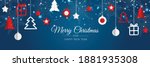 background for merry christmas... | Shutterstock .eps vector #1881935308