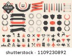 vintage retro vector logo for... | Shutterstock .eps vector #1109230892