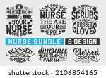nurse quotes lettering bundle... | Shutterstock .eps vector #2106854165