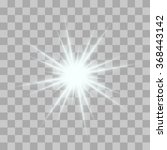 vector glowing light bursts... | Shutterstock .eps vector #368443142