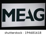 Small photo of CIRCA APRIL 2014 - BERLIN: the logo of the brand "MEAG", Berlin.