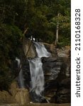 Small photo of Vazhvanthol Falls, a natural beauty that flows from the inner core of the forest,succour and credence for many thousands of lives