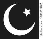 muslim symbol illustration... | Shutterstock .eps vector #1485615092