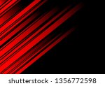 Abstract Red Line And Black...