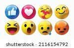 emoticons comment social media... | Shutterstock .eps vector #2116154792