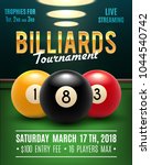 Pool Billiards Tournament...