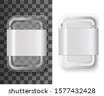 transparent plastic food... | Shutterstock .eps vector #1577432428
