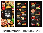 fast food restaurant or cafe... | Shutterstock .eps vector #1898389228
