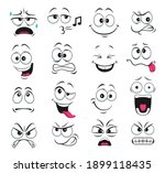 Face Expression Isolated Vector ...