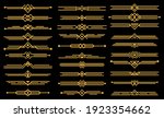 art deco vector elements... | Shutterstock .eps vector #1923354662