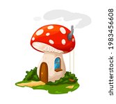 Fairy Mushroom House Or Gnome...