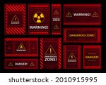 danger and dangerous zone... | Shutterstock .eps vector #2010915995