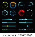 loading process and status bar... | Shutterstock .eps vector #2014696208
