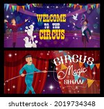 Shapito Circus Cartoon Magician ...