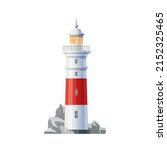 ancient lighthouse building... | Shutterstock .eps vector #2152325465