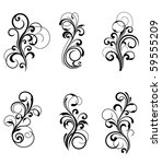 floral patterns for design... | Shutterstock .eps vector #59555209