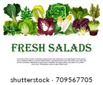 Salads And Leafy Vegetables...
