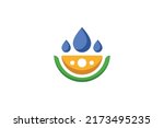 drink and foot logo vector | Shutterstock .eps vector #2173495235
