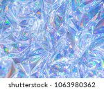 Modern beautiful holographic background in 80