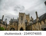 Small photo of Old English architecture vicar's close wells