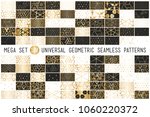 100 universal gradient golden... | Shutterstock .eps vector #1060220372