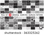 100 universal different... | Shutterstock .eps vector #363325262