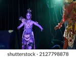 Small photo of Colomadu, Indonesia - 16 November 2021: Traditional theater called "Wayang Orang" was held at Colomadu with tittle "Puruhitananta 2"