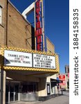 Small photo of Ottawa, Canada - December 29, 2020: The ByTowne Cinema on Rideau Street is a repertory movie theatre that is forced to close its doors because of Covid-19. It opened as the Nelson Theatre in 1947