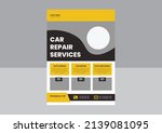 auto repair flyer template ... | Shutterstock .eps vector #2139081095