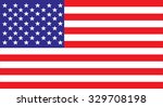 american flag | Shutterstock .eps vector #329708198