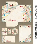 stationery set  eps10 | Shutterstock .eps vector #66982078