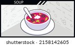 soup isometric design icon.... | Shutterstock .eps vector #2158142605