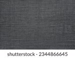 Small photo of black gray fabric texture background (fine mesh fabric with vignette, lines, checkered herringbone box pattern) grey