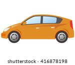 cute style car | Shutterstock . vector #416878198