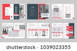 brochure creative design.... | Shutterstock .eps vector #1039023355