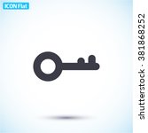 key icon | Shutterstock .eps vector #381868252