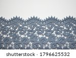 vintage jeans shade lace on... | Shutterstock . vector #1796625532