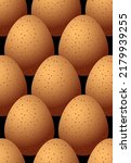 Chicken Eggs Brown With Spots....