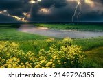 Summer Thunderstorm Over The...