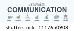 communication banner web icon... | Shutterstock .eps vector #1117650908