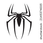 art danger spider black white... | Shutterstock .eps vector #2145374035
