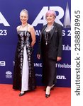 Small photo of Sue Lowry (L) attends the 2023 ARIA Awards at the Hordern Pavilion on November 15, 2023 in Sydney, Australia.