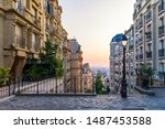 Montmartre District Of Paris....