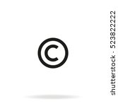 Copyright Symbol Vector Icon...