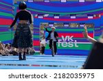 Small photo of Russia, Moscow. July 23, 2022. Gorky Park - vk fest Vanya Dmitrienko Russian musician, songwriter, singer and blogger