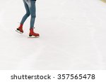 Stylish Happy Skater On A White ...