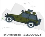 vector hi detailed silhouette... | Shutterstock .eps vector #2160204325