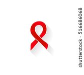 world aids day  1st december ... | Shutterstock . vector #516686068